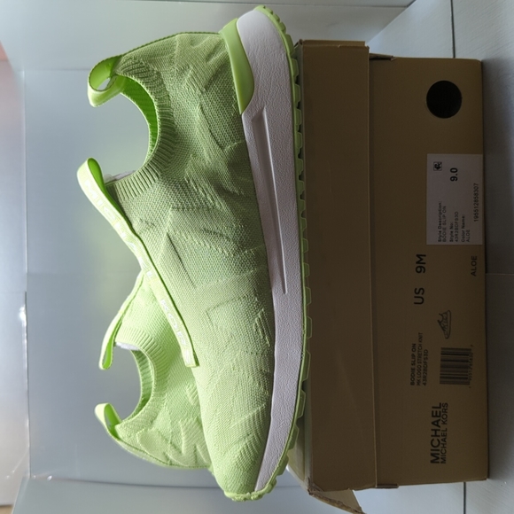 Michael Kors Shoes - BNWT Michael Kors Woman's Bodie Slip-on Apple Green 9